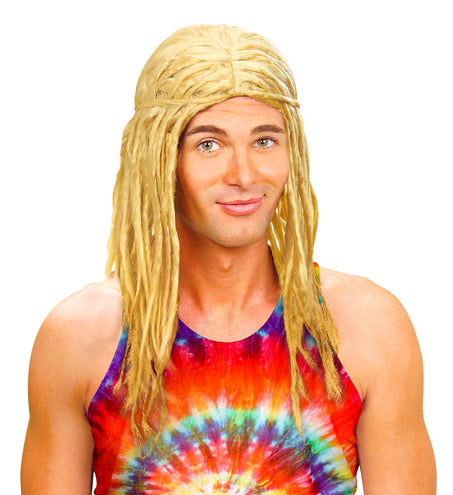 e-carnavalskleding-SYK Pruik Dreadlocks Blond