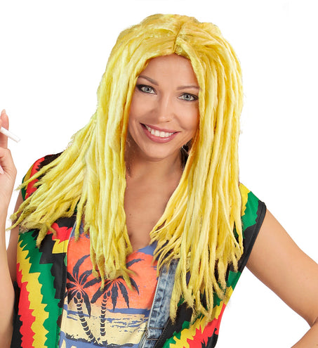 e-carnavalskleding-SYK Pruik Dreadlocks Blond