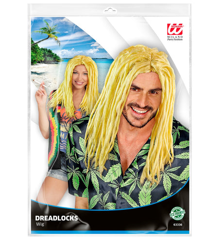e-carnavalskleding-SYK Pruik Dreadlocks Blond