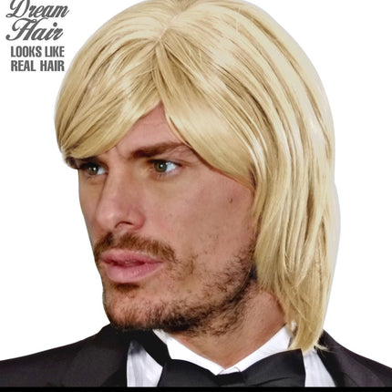 e-carnavalskleding-SYK pruik droomhaar bjorn blond