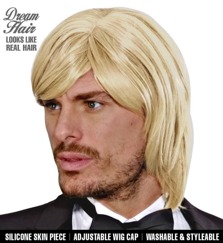 e-carnavalskleding-SYK pruik droomhaar bjorn blond