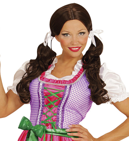 e-carnavalskleding-SYK pruik droomhaar gisele bruin