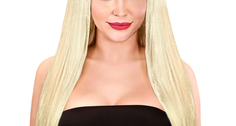 e-carnavalskleding-SYK pruik fashion blond