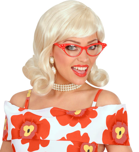 e-carnavalskleding-SYK pruik flip 50s blond