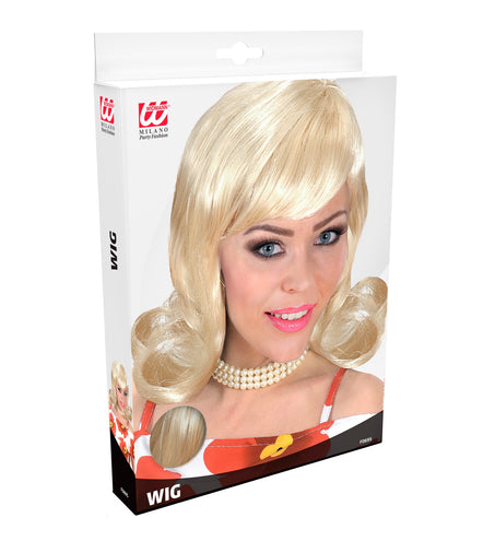 e-carnavalskleding-SYK pruik flip 50s blond