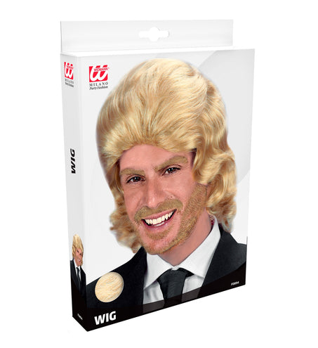 e-carnavalskleding-SYK pruik frankie blond in doos