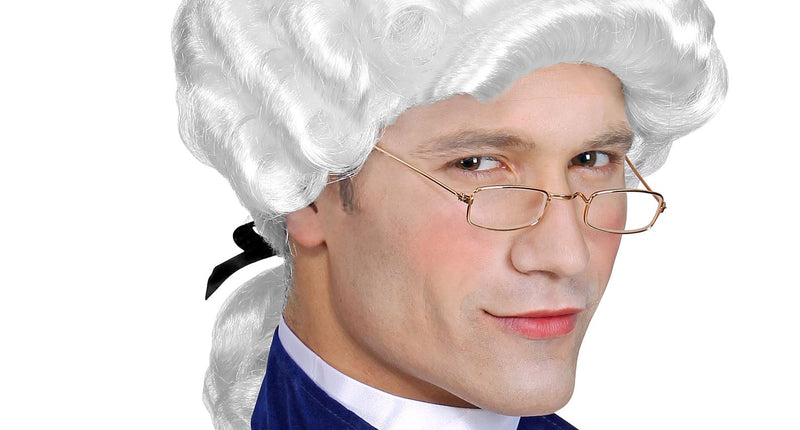 e-carnavalskleding-SYK pruik Koloniale Markies