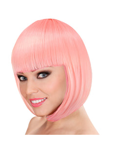 e-carnavalskleding-SYK Pruik Lou Lou soft roze