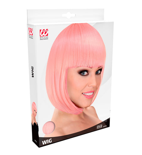 e-carnavalskleding-SYK Pruik Lou Lou soft roze