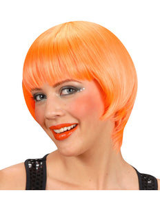 e-carnavalskleding-SYK pruik rave neon oranje