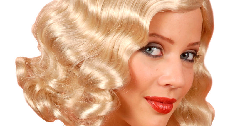 e-carnavalskleding-SYK pruik roaring 20s blond