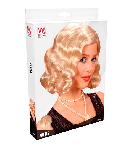 e-carnavalskleding-SYK pruik roaring 20s blond