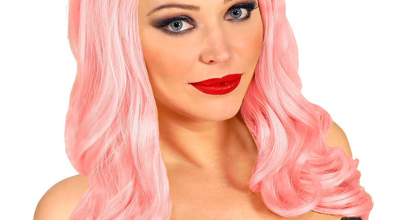 e-carnavalskleding-SYK Pruik soft roze roxy