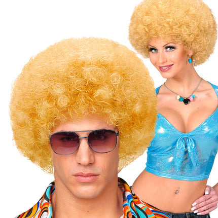 e-carnavalskleding-SYK pruik unisex blond