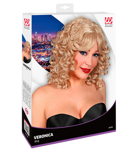 e-carnavalskleding-SYK Pruik Veronica blond
