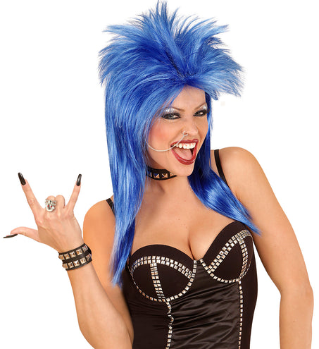 e-carnavalskleding-SYK Punk oorbel en ring