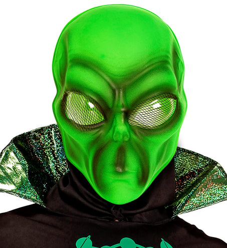 e-carnavalskleding-SYK pvc masker buitenaards wezen