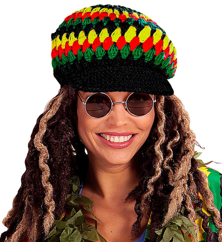 e-carnavalskleding-SYK Rasta muts