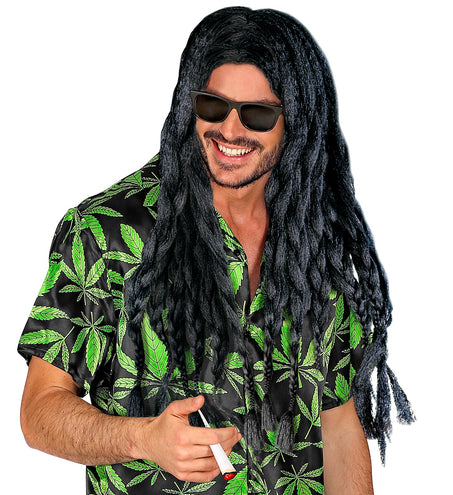 e-carnavalskleding-SYK Rasta pruik Finn met dreadlocks