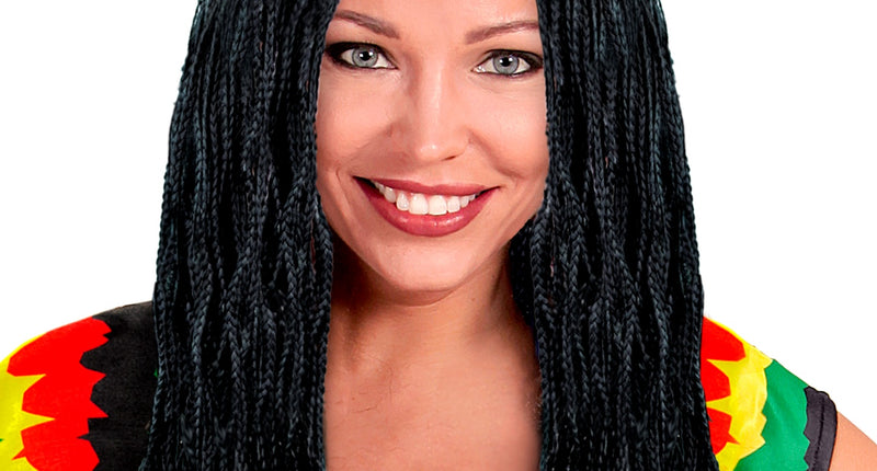 e-carnavalskleding-SYK Rasta pruik Nara reggae