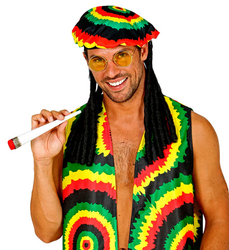 e-carnavalskleding-SYK Rasta reggae verkleedset