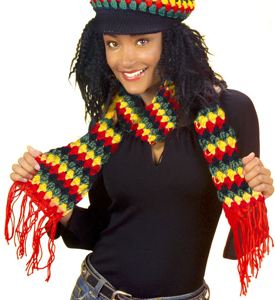 e-carnavalskleding-SYK Rasta sjaal reggae