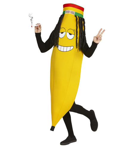 e-carnavalskleding-SYK Rastafari bananen kostuum
