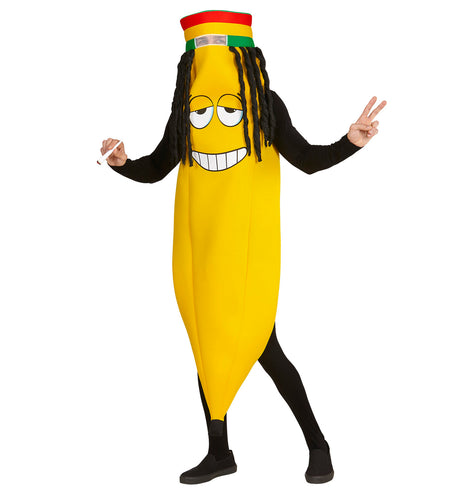 e-carnavalskleding-SYK Rastafari bananen kostuum