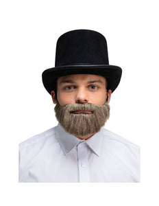 e-carnavalskleding-SYK Realistische baard deluxe - Grijs
