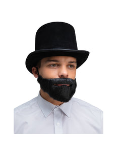 e-carnavalskleding-SYK Realistische baard deluxe - Zwart