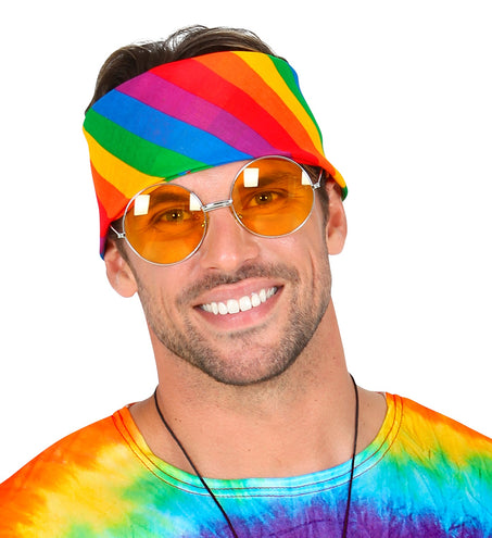 e-carnavalskleding-SYK Regenboog bandana zakdoek