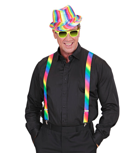 e-carnavalskleding-SYK Regenboog bretels gradient