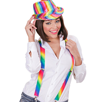 e-carnavalskleding-SYK Regenboog bretels gradient