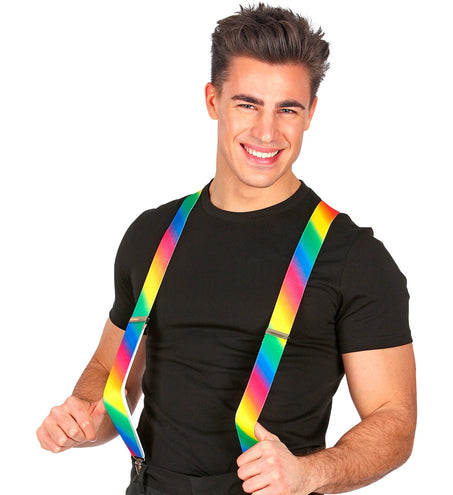 e-carnavalskleding-SYK Regenboog bretels gradient