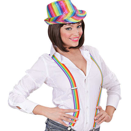 e-carnavalskleding-SYK Regenboog bretels rechte streep
