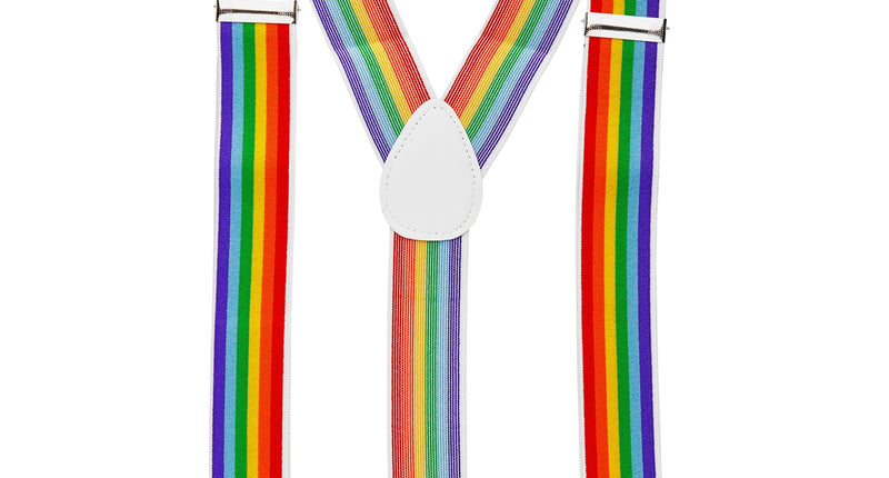 e-carnavalskleding-SYK Regenboog bretels rechte streep