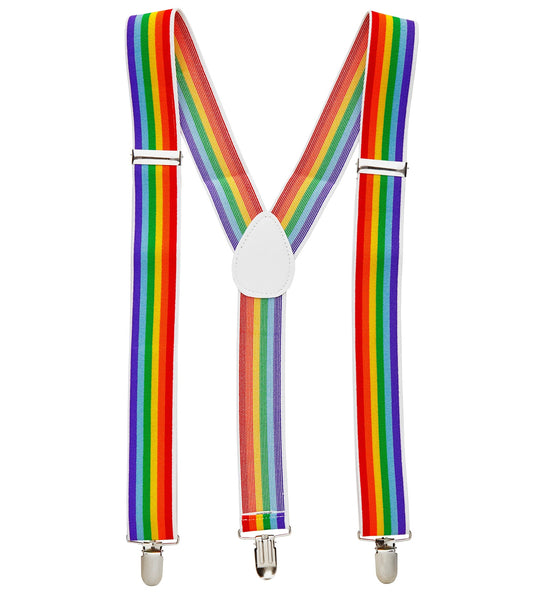 e-carnavalskleding-SYK Regenboog bretels rechte streep