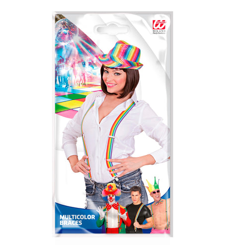 e-carnavalskleding-SYK Regenboog bretels rechte streep