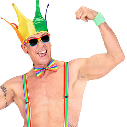 e-carnavalskleding-SYK Regenboog bril