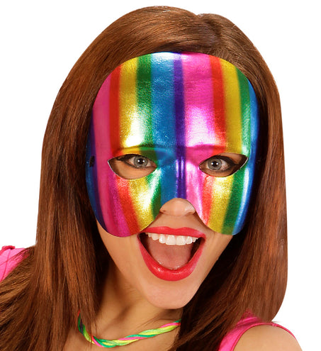 e-carnavalskleding-SYK Regenboog maskers