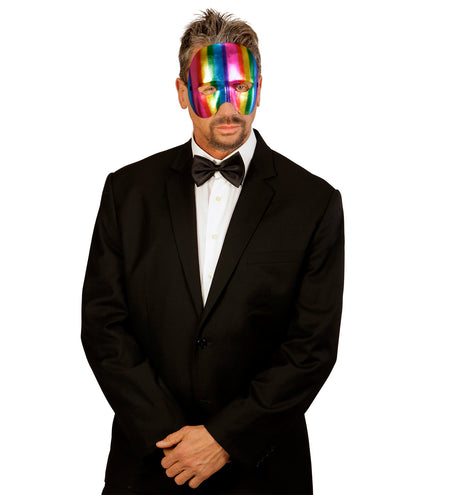 e-carnavalskleding-SYK Regenboog maskers