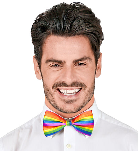 e-carnavalskleding-SYK Regenboog strikje gaypride