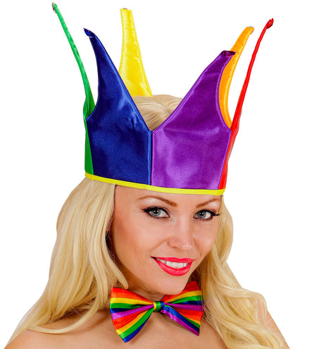 e-carnavalskleding-SYK Regenboog strikje gaypride