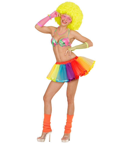 e-carnavalskleding-SYK Regenboog tutu