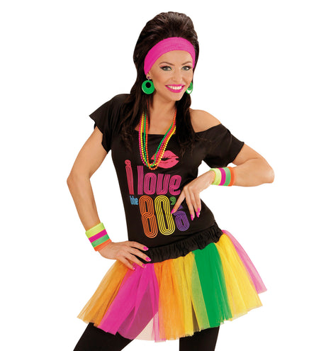 e-carnavalskleding-SYK Regenboog tutu dames