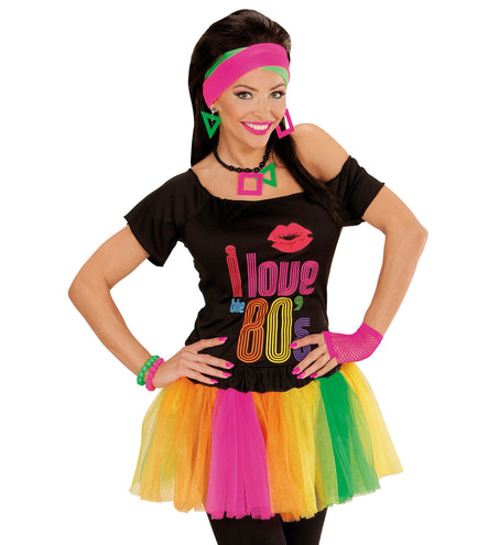 e-carnavalskleding-SYK Regenboog tutu dames