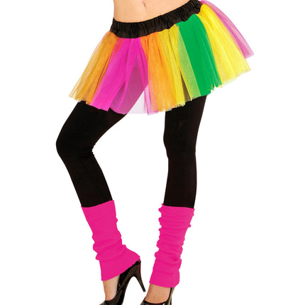 e-carnavalskleding-SYK Regenboog tutu dames