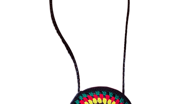 e-carnavalskleding-SYK Reggae tas rasta handtasje