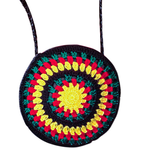 e-carnavalskleding-SYK Reggae tas rasta handtasje