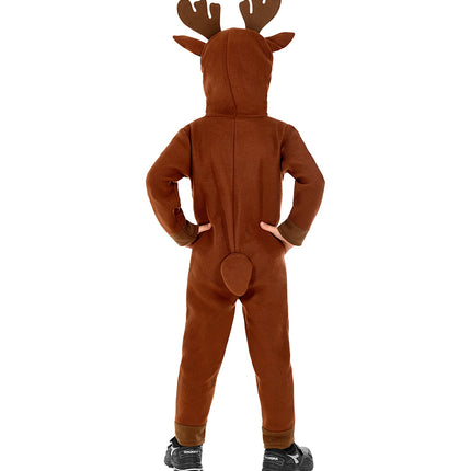 e-carnavalskleding-SYK Rendier pak voor kinderen Rudolf